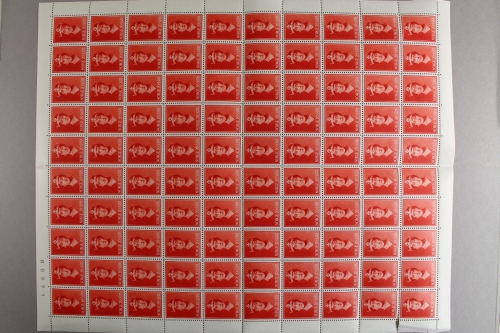 Norwegen, MiNr. 205, 100er Bogen, postfrisch