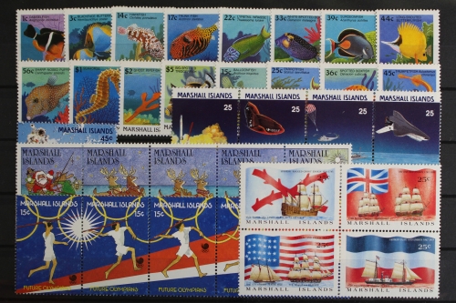 Marshall-Inseln, MiNr. 146-203, Jahrgang 1988, postfrisch