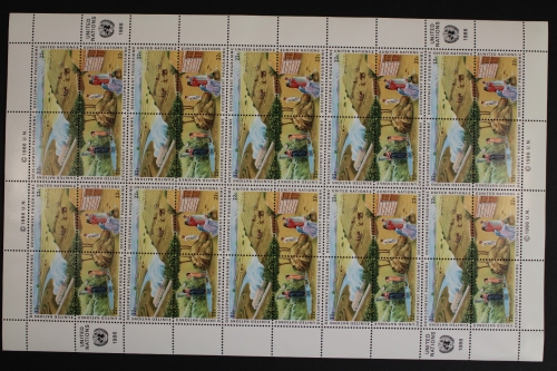 UNO New York, MiNr. 491-494, ZD Bogen, postfrisch