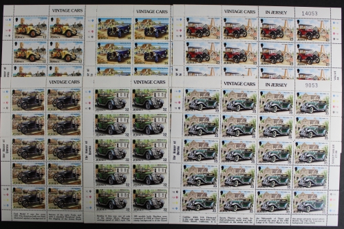 Jersey, MiNr. 457-462, 20er Bögen, postfrisch