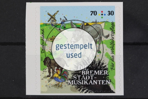 Deutschland (BRD), MiNr. 3287 sk aus MH, gestempelt
