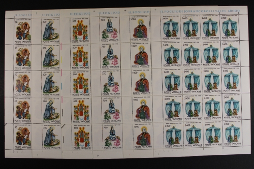 Vatikan, MiNr. 940-945, 20er Bogen, postfrisch