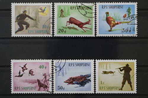 Albanien, MiNr. 982-987, gestempelt