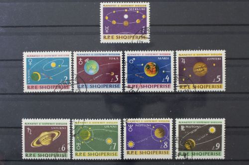 Albanien, MiNr. 892-900, gestempelt