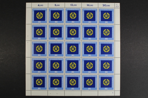 Deutschland (BRD), MiNr. 1209, 25er Bogen, FN 2, postfrisch