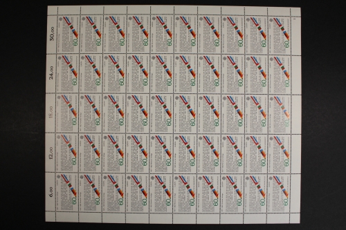 Deutschland (BRD), MiNr. 1131, 50er Bogen, FN 1, postfrisch