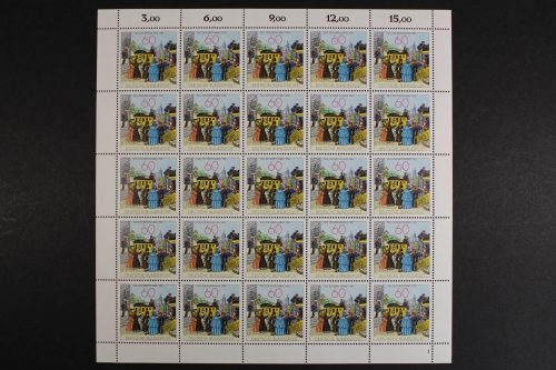 Deutschland (BRD), MiNr. 1112, 25er Bogen, FN 1, postfrisch