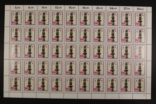 Deutschland (BRD), MiNr. 1064, 50er Bogen, FN 2, postfrisch