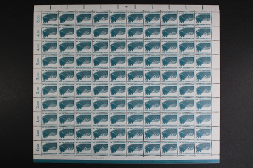 Berlin, MiNr. 863, 100er Bogen, FN 2, postfrisch