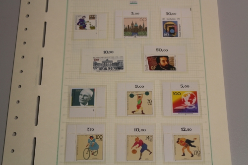 Deutschland (BRD) Jahrgang 1991 postfrische Eckrandsammlung