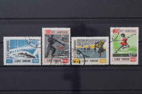 Albanien, MiNr. 793-796, gestempelt