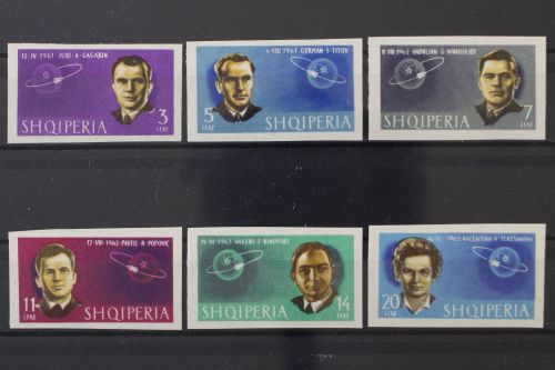 Albanien, MiNr. 757-762 B, postfrisch