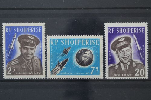 Albanien, MiNr. 727-729, postfrisch