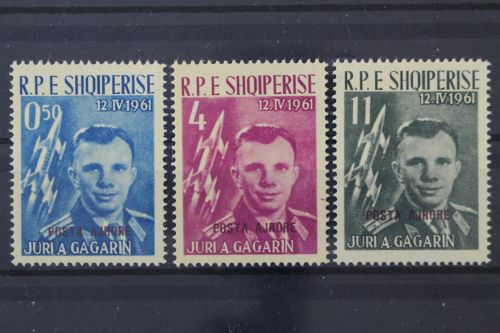 Albanien, MiNr. 647-649 a, postfrisch