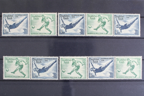 Deutsches Reich, MiNr. W 103 - W 106, 4 Zd's, postfrisch