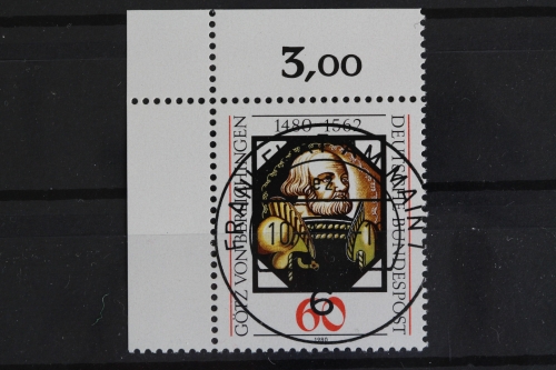 Deutschland (BRD), MiNr. 1036, Ecke li. oben, EST