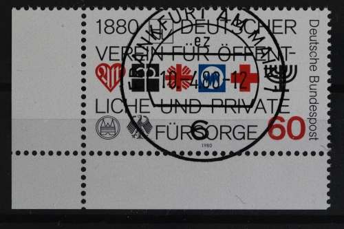 Deutschland (BRD), MiNr. 1044, Ecke li. unten, EST