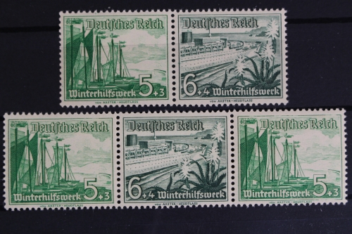 Deutsches Reich, MiNr. W 125 + W 126, postfrisch