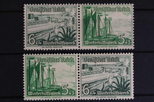 Deutsches Reich, MiNr. W 123 + W 125, postfrisch