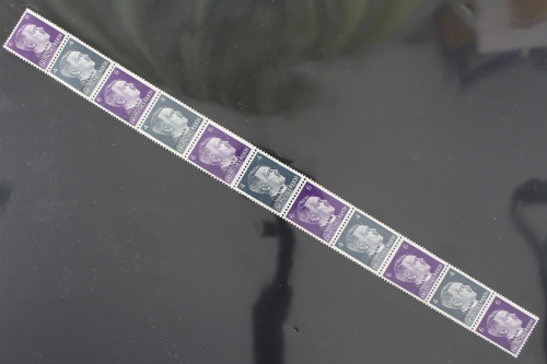 Ostland, MiNr. 3 + 5, Zd-Elferstreifen, postfrisch