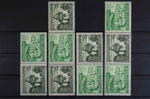 Deutsches Reich, MiNr. W 136 - W 139, 4 Zd's, postfrisch