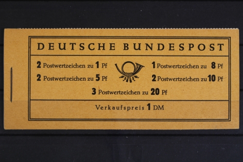 Deutschland (BRD), MiNr. MH 4 Y I RLV II, postfrisch