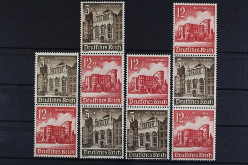Deutsches Reich, MiNr. S 266 - S 269, 4 Zd's, postfrisch