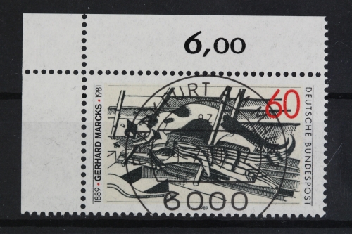 Deutschland (BRD), MiNr. 1410, Ecke li. oben, gestempelt