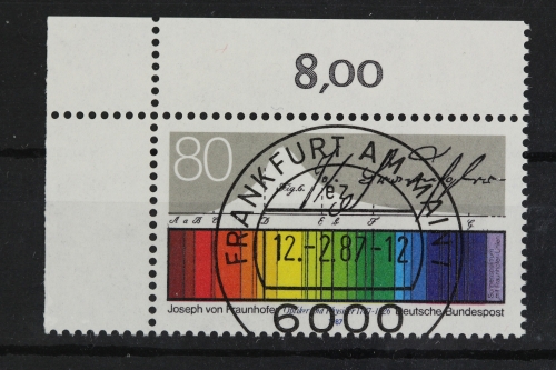 Deutschland (BRD), MiNr. 1313, Ecke li. oben, gestempelt