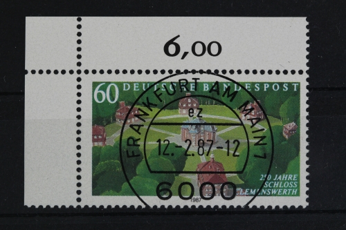 Deutschland (BRD), MiNr. 1312, Ecke li. oben, gestempelt