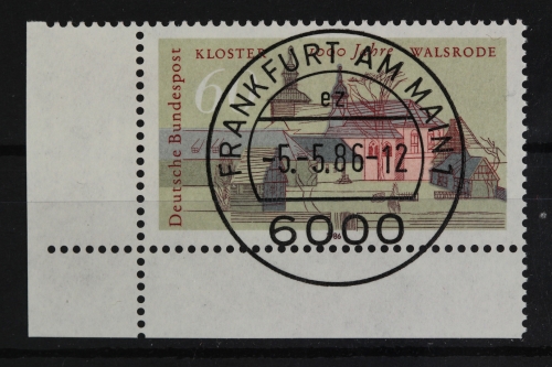Deutschland (BRD), MiNr. 1280, Ecke li. unten, gestempelt