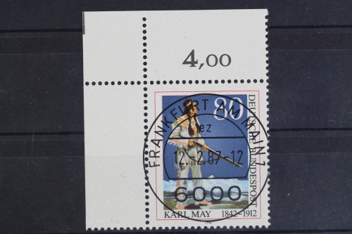 Deutschland (BRD), MiNr. 1314, Ecke li. oben, gestempelt