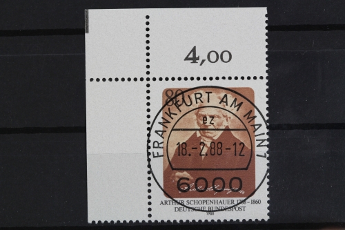 Deutschland (BRD), MiNr. 1357, Ecke li. oben, gestempelt