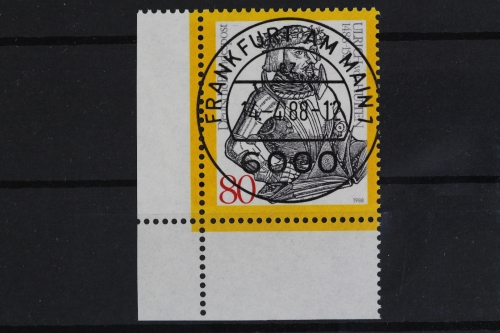 Deutschland (BRD), MiNr. 1364, Ecke li. unten, gestempelt