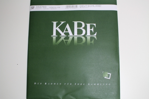 KABE bi-collect, Vordruckblätter Deutschland 2017 ohne Falz