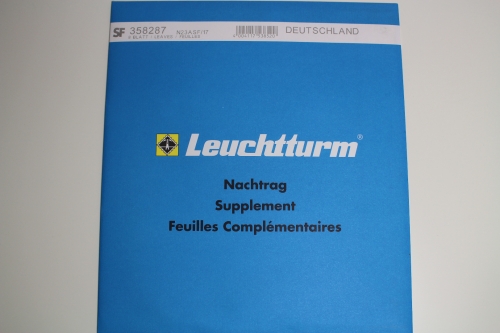 Leuchtturm SF, Vordruckblätter Deutschland 2017