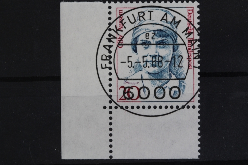 Deutschland (BRD), MiNr. 1365, Ecke li. unten, gestempelt