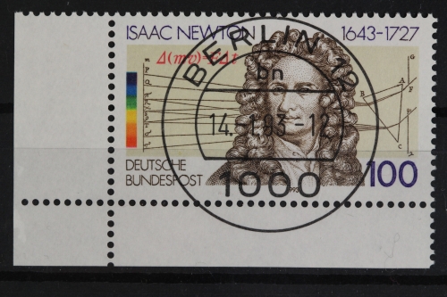 Deutschland (BRD), MiNr. 1646, Ecke li. unten, gestempelt