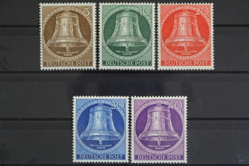 Berlin, MiNr. 101-105, postfrisch, BPP Signatur