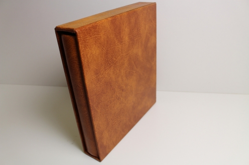 SAFE, hellbrauner Yokama Ringbinder mit Kassette