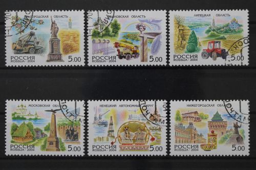 Russland, MiNr. 1136-1141, gestempelt