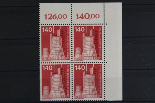 Berlin, MiNr. 504, 4er Block, Ecke re. oben, postfrisch