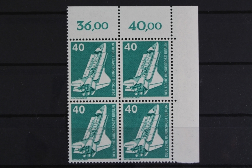 Berlin, MiNr. 498, 4er Block, Ecke re. oben, postfrisch