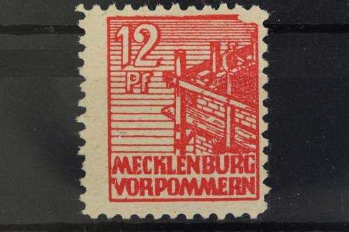 SBZ, MiNr. 36 y PLF II, postfrisch