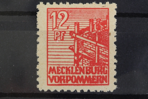 SBZ, MiNr. 36 z, Falz, BPP Signatur
