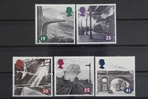Großbritannien, Eisenbahn, MiNr. 1488-1492, postfrisch