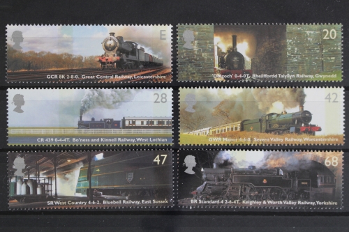 Großbritannien, Eisenbahn, MiNr. 2174-2179, postfrisch