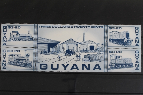 Guyana, MiNr. 1921-1925 Fünferblock, postfrisch