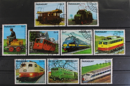 Paraguay, MiNr. 3249-3257, gestempelt