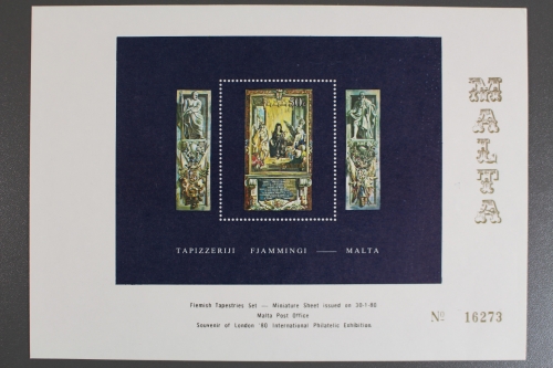 Malta, MiNr. Block 6, Sonderdruck, ohne Gummierung